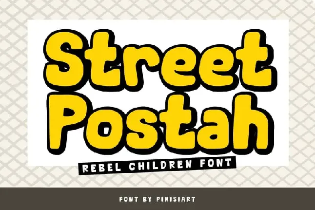 Street-Postah font