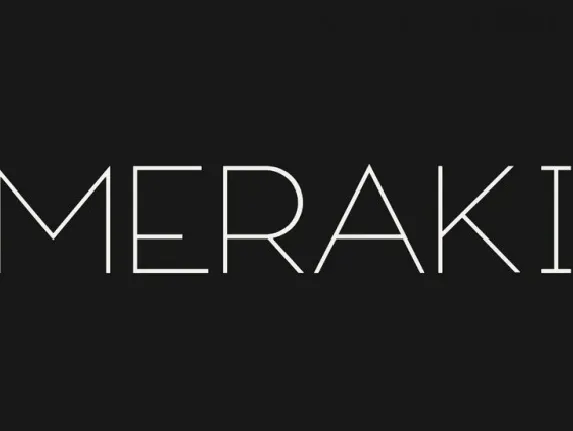 Meraki font