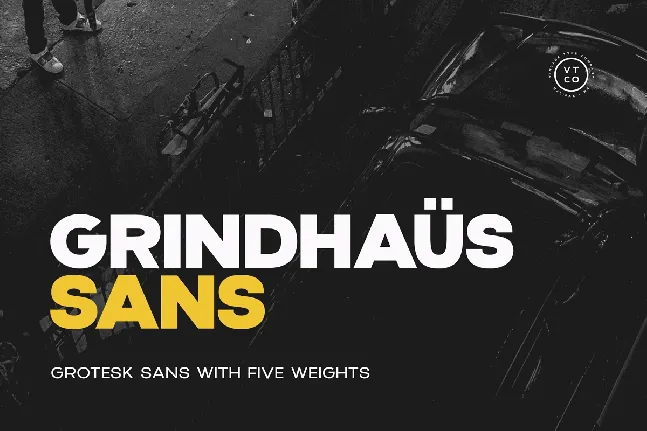 Grindhaus Sans font