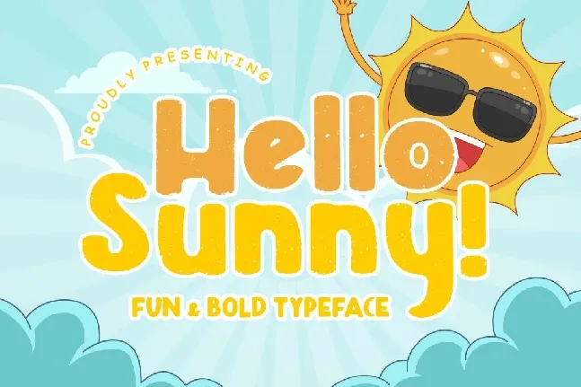 Hello Sunny font