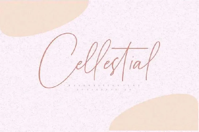 Cellestial Handwritten font