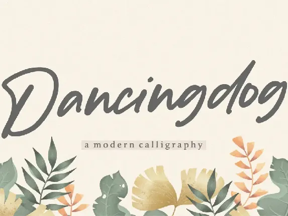 Dancingdog font