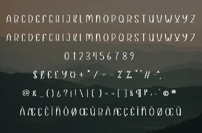 Handwriten Display font