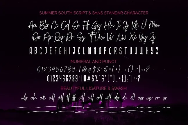 Summer South Duo font