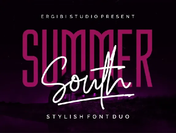 Summer South Duo font