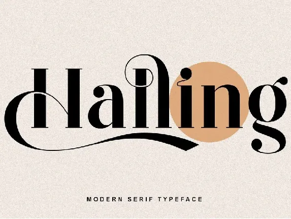 Halling font