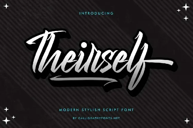 Theirself font