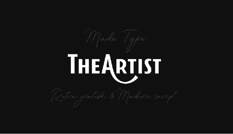 TheArtist font