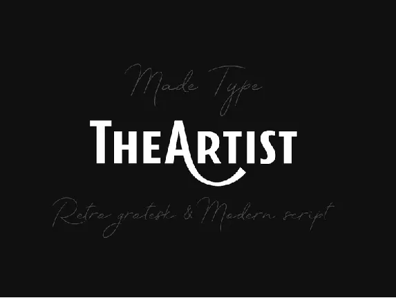 TheArtist font