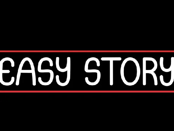 Easy Story Display font