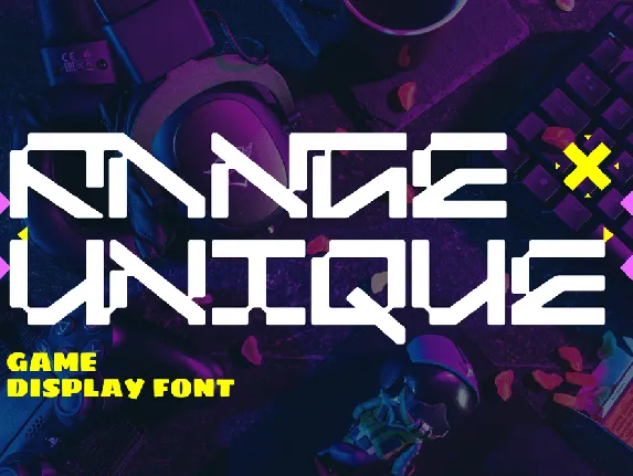 Range Unique Demo font