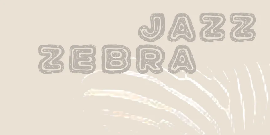 Jazz Zebra font