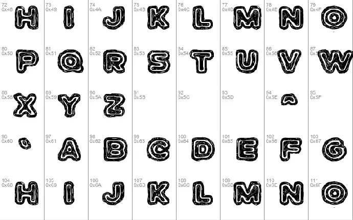 Jazz Zebra font