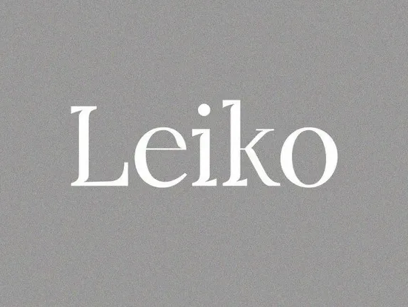 Leiko Serif font