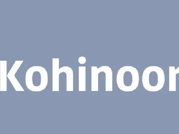 kohinoor Family font