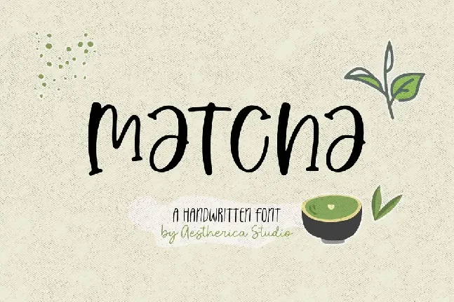 Matcha font