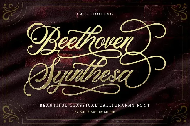 Beethoven Syinthesa font