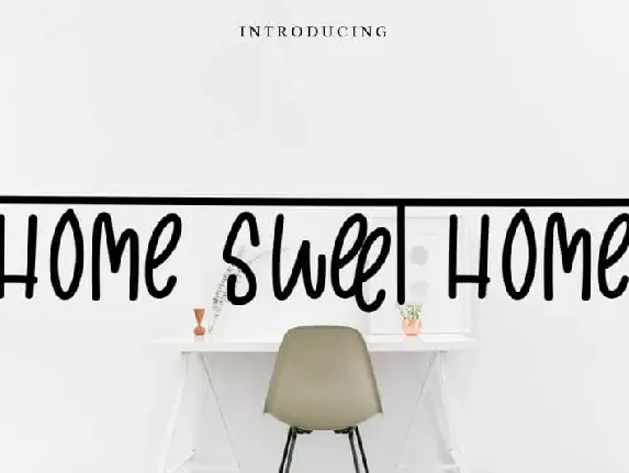 Home Sweet Home Handwritten font