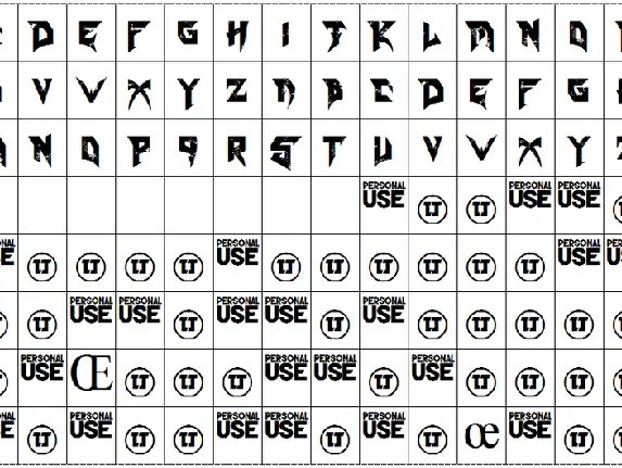 Blade font