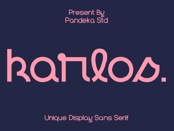 Karlos font