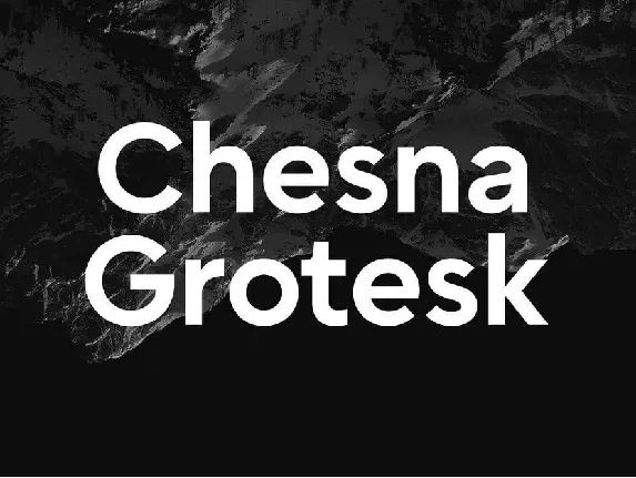 Chesna Grotesk Family font