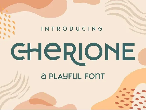 Cherione font