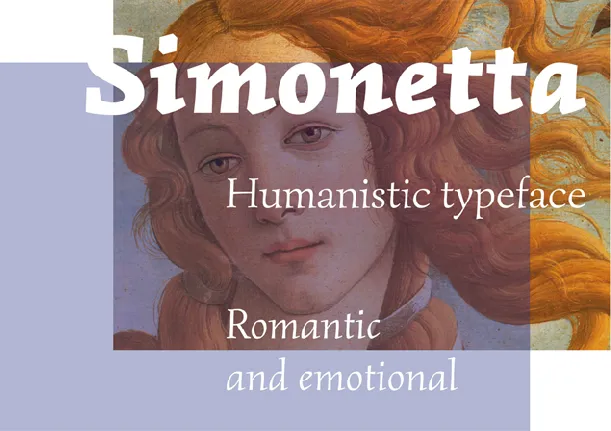 Simonetta font