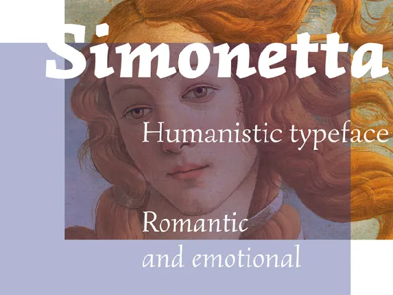 Simonetta font