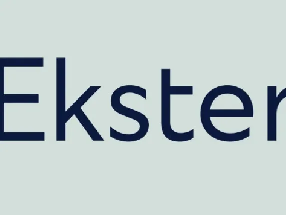 Ekster Family font