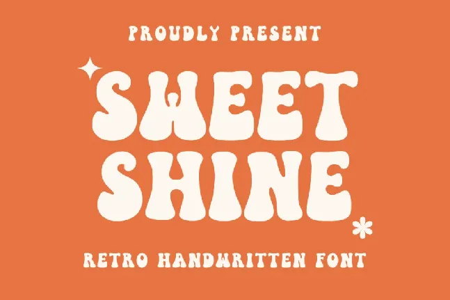 Sweet Shine font