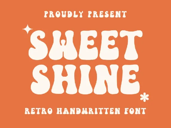 Sweet Shine font