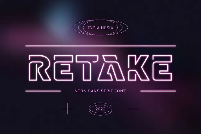 Retake font