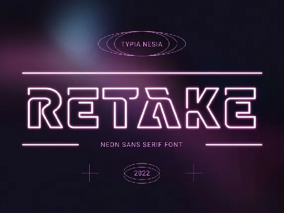 Retake font