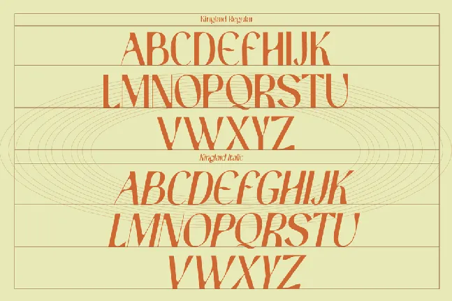 Kinglard font