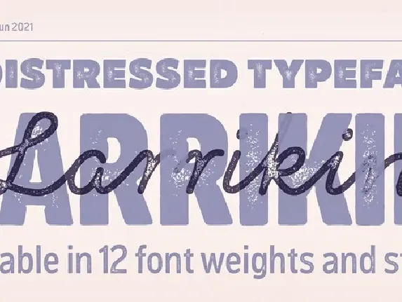 Larrikin font