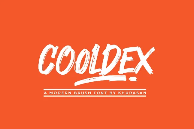 Cooldex font