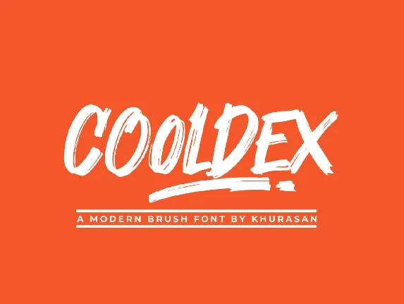 Cooldex font