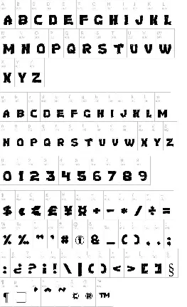 Turtles font