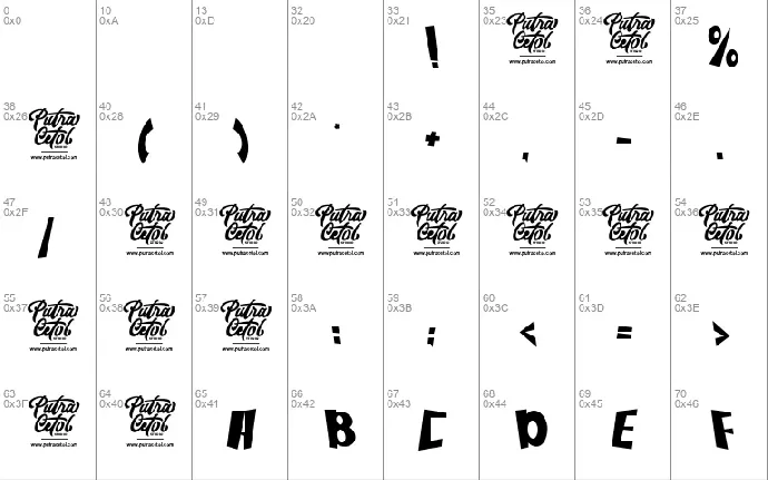 DIZZY FENCE font