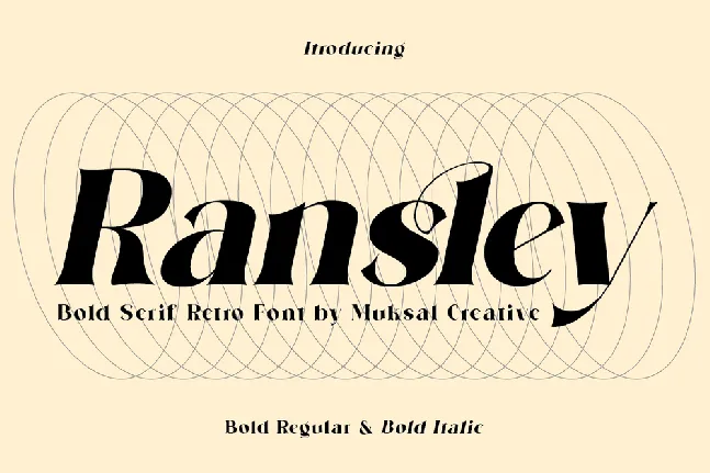 Ransley font