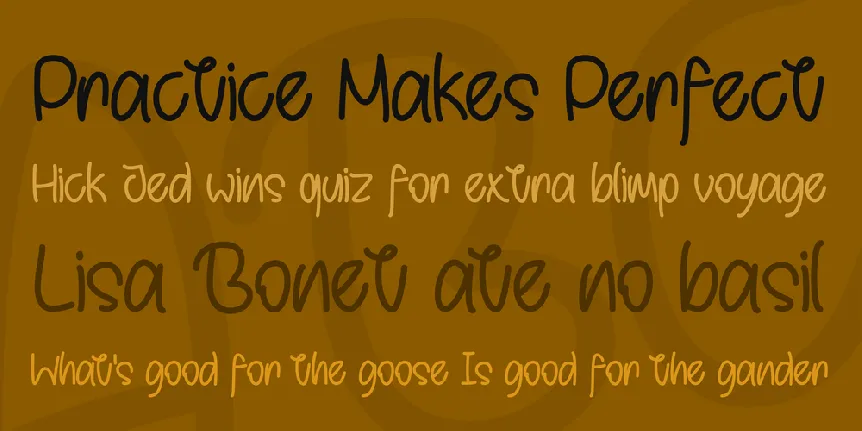 Behind Brown Eyes font