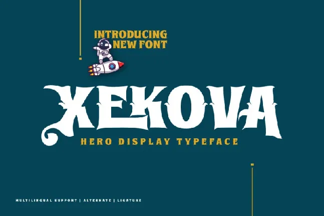 Xekova font