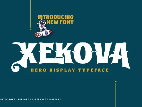 Xekova font