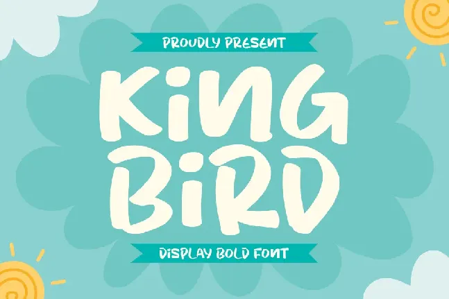 King Bird font