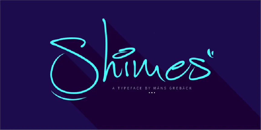 Shimes font