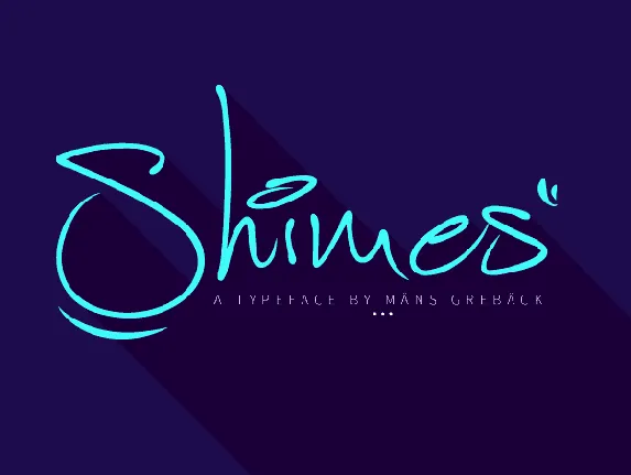 Shimes font