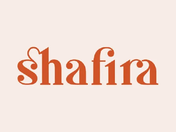 Shafira font