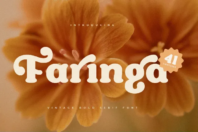 Faringa font