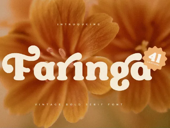 Faringa font