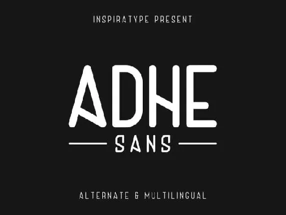 Adhe Sans font